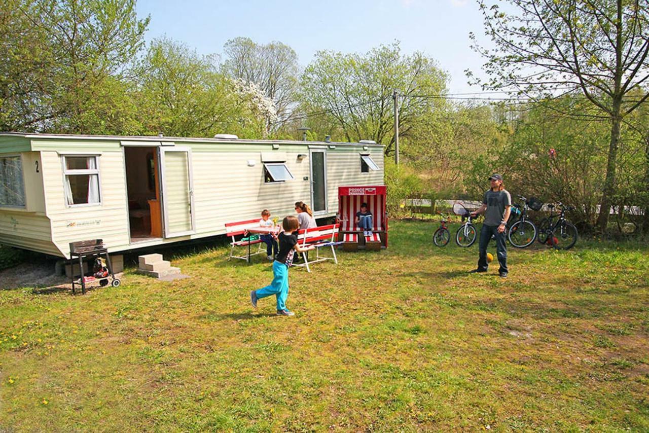 Mobilhome Markgrafenheide Fuer Familie Und Monteure Kültér fotó